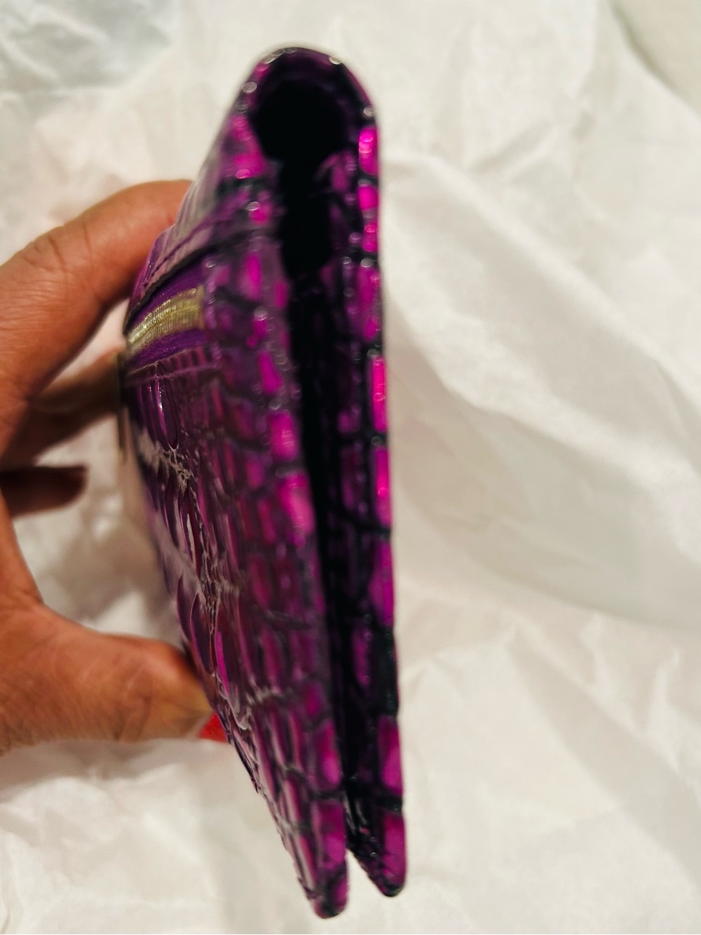 Brahmin Purple Potion Ady Wallet - Picture 6 of 8